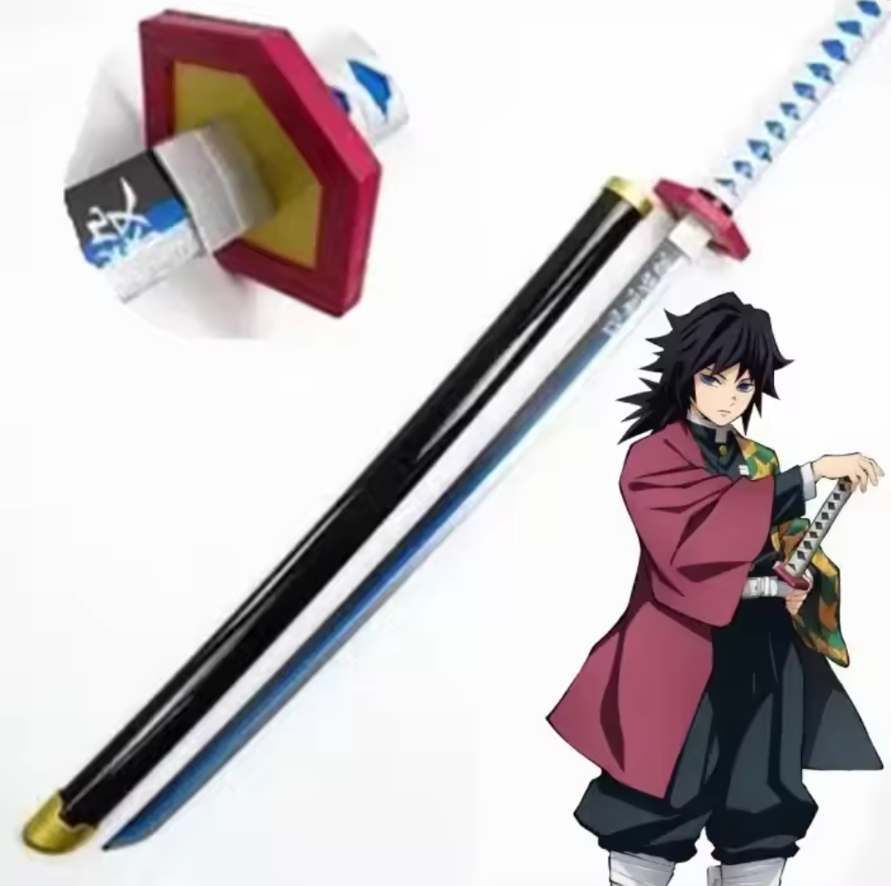 Katana Demon Slayer - 104cm Kimetsu No Yaiba Bois/ABS