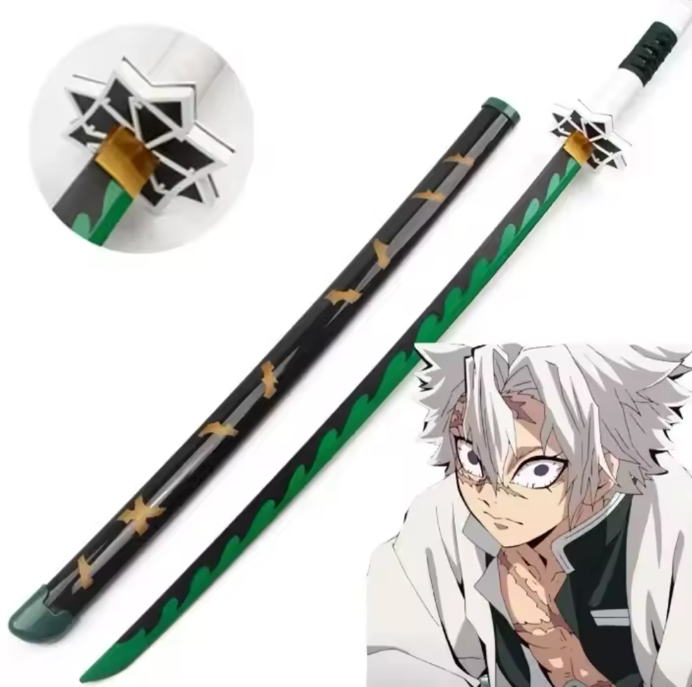 Katana Demon Slayer - 104cm Kimetsu No Yaiba Bois/ABS