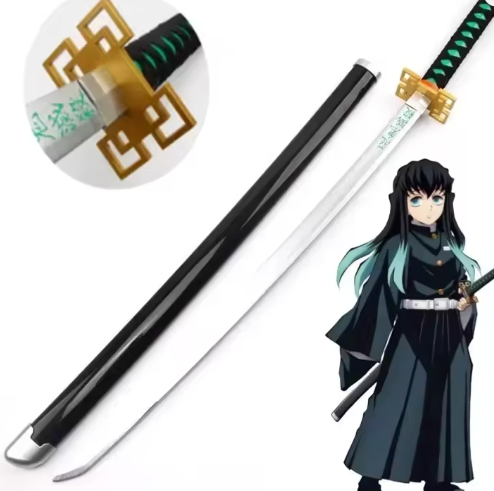 Katana Demon Slayer - 104cm Kimetsu No Yaiba Bois/ABS