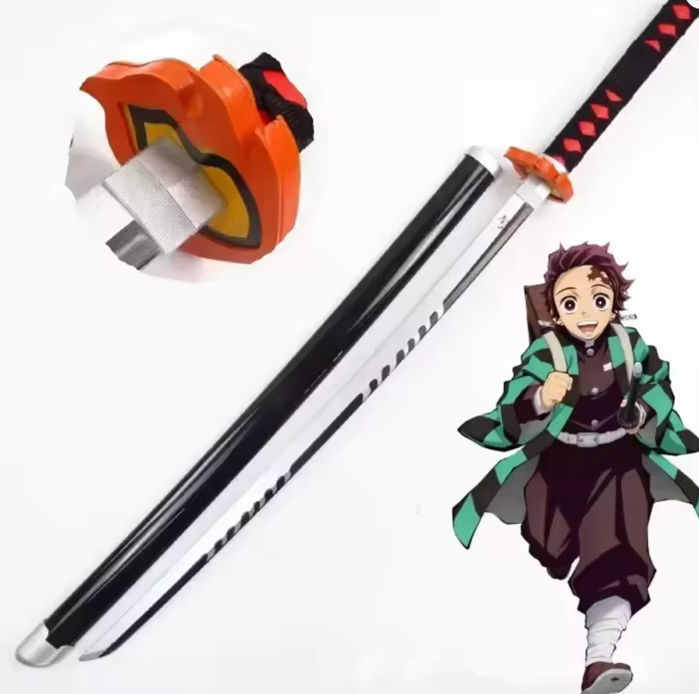 Katana Demon Slayer - 104cm Kimetsu No Yaiba Bois/ABS
