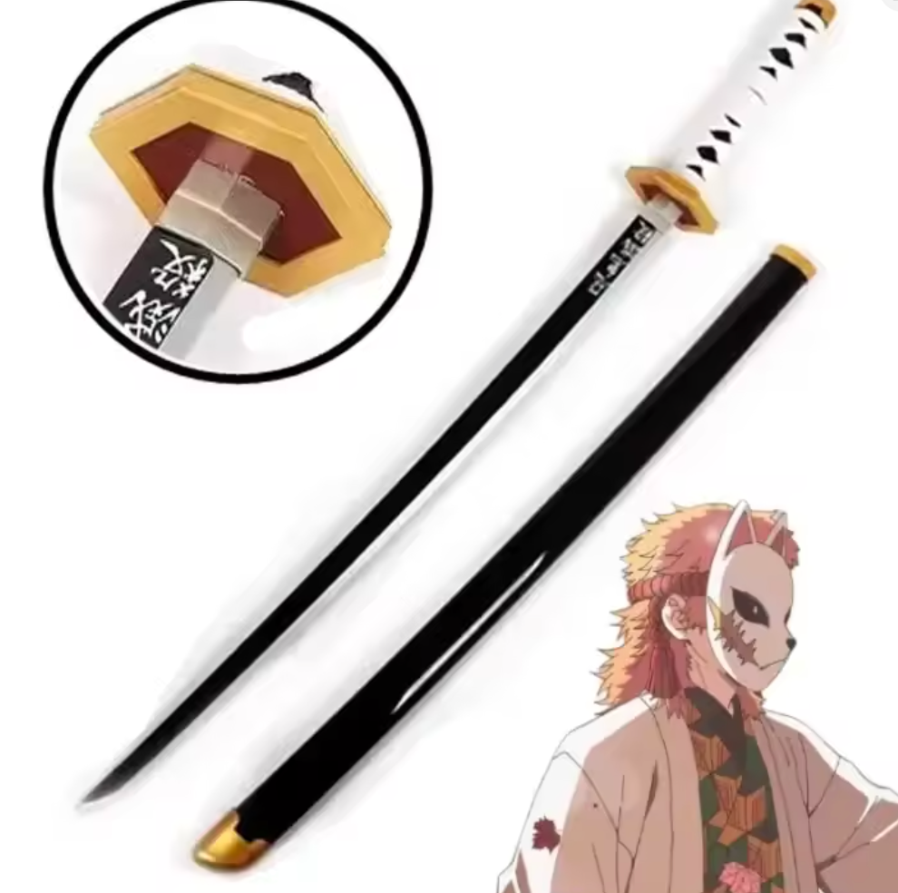 Katana Demon Slayer - 104cm Kimetsu No Yaiba Bois/ABS