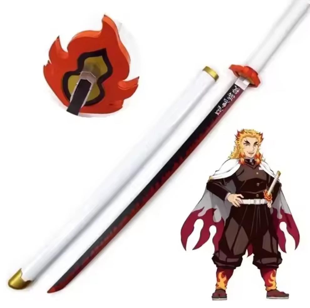 Katana Demon Slayer - 104cm Kimetsu No Yaiba Bois/ABS