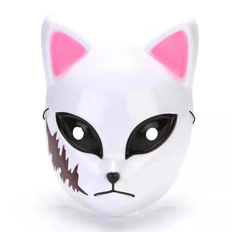 Démon Traqueur Masque Cosplay Unisex Sabito Kamado Tanjirou Makomo Halloween Party Props