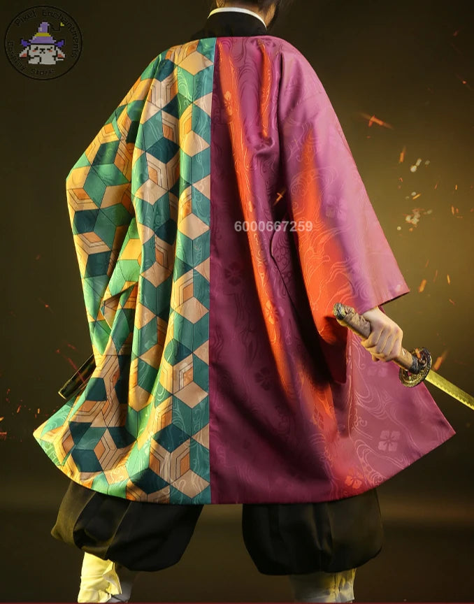 Cosplay Demon Slayer – Giyu Tomioka + Perruque