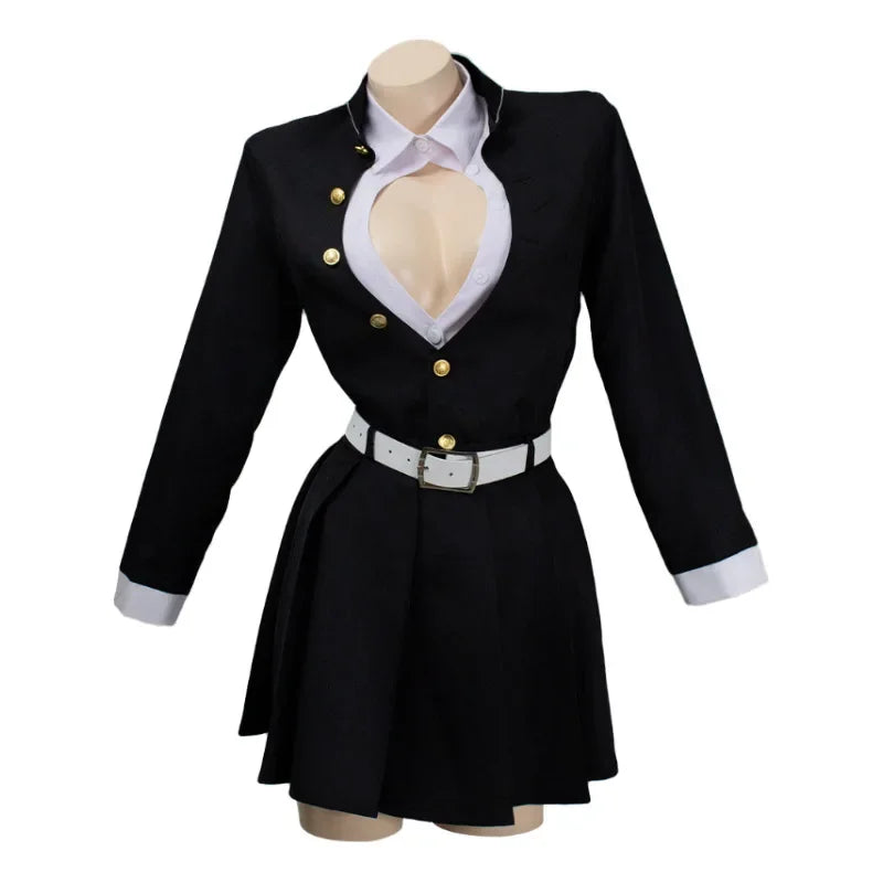 Cosplay Demon Slayer – Mitsuri Kanroji + Perruque & Accessoires