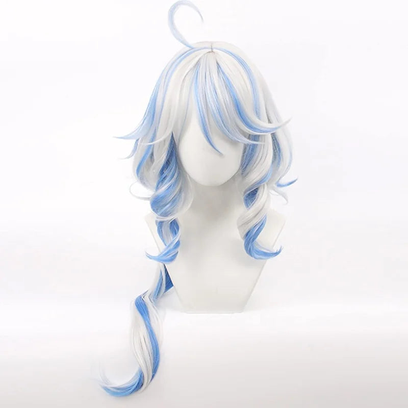 Cosplay Genshin Impact – Costume complet de Focalors + Perruque & Accessoires