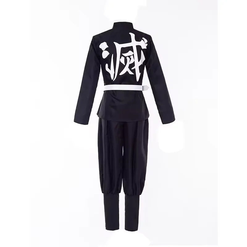 Cosplay Demon Slayer – Costume complet de Tanjiro Kamado + Perruque et Masque