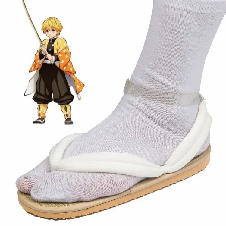 Chaussures de Cosplay Demon Slayer – Sandales traditionnelles japonaises