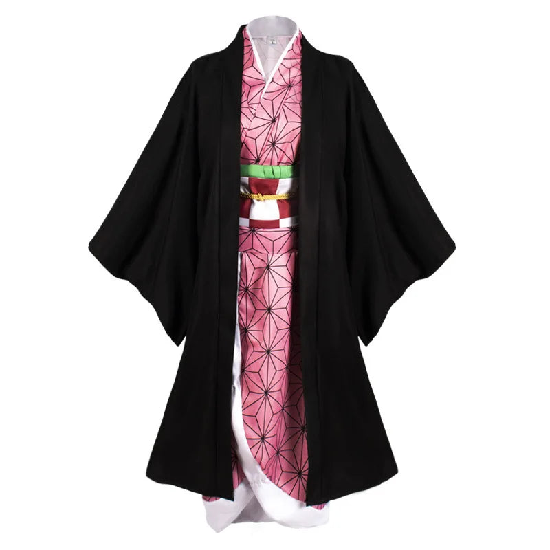Cosplay Demon Slayer – Kamado Nezuko + Perruque & Accessoires