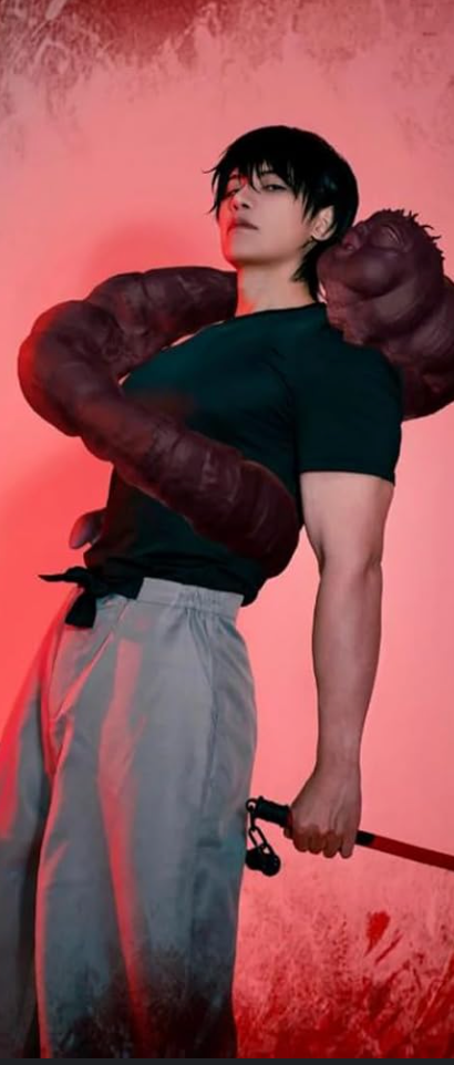 Cosplay Jujutsu Kaisen – Costume complet de Fushiguro Toji + Perruque