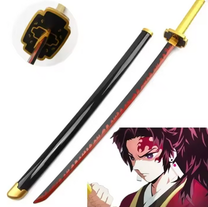 Katana Demon Slayer - 104cm Kimetsu No Yaiba Bois/ABS