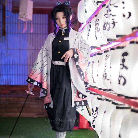 Cosplay Demon Slayer – Shinobu Kocho + Perruque