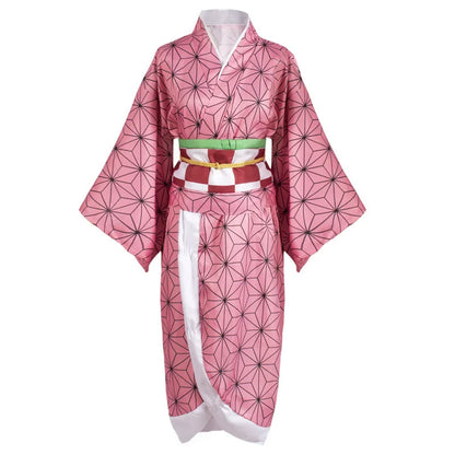 Cosplay Demon Slayer – Kamado Nezuko + Perruque & Accessoires