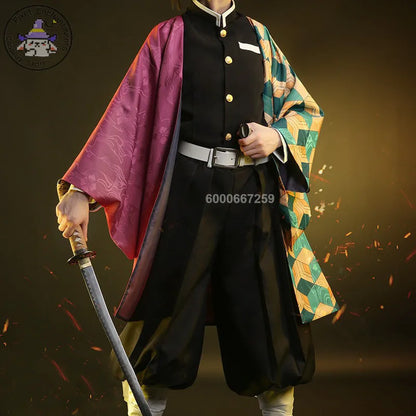 Cosplay Demon Slayer – Giyu Tomioka + Perruque