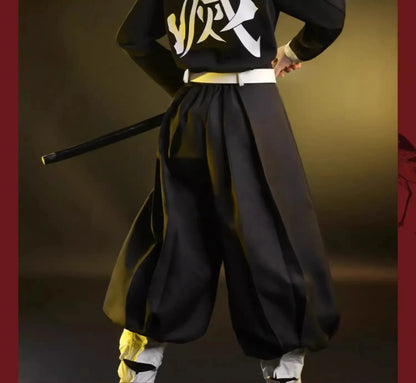 Cosplay Demon Slayer – Obanai Iguro + Perruque & Accessoires