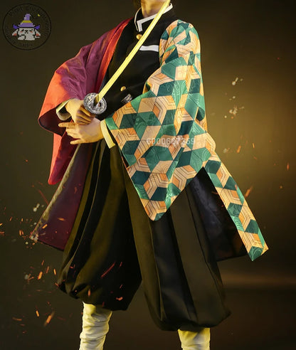 Cosplay Demon Slayer – Giyu Tomioka + Perruque