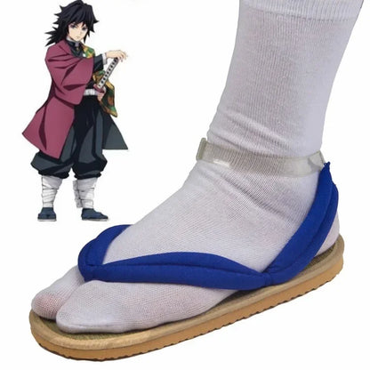 Chaussures de Cosplay Demon Slayer – Sandales traditionnelles japonaises