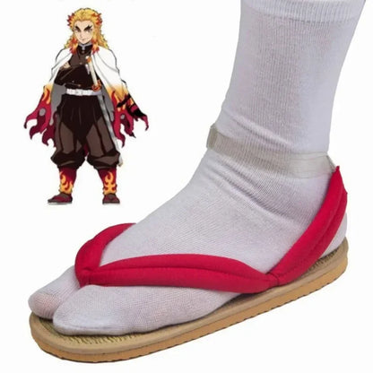 Chaussures de Cosplay Demon Slayer – Sandales traditionnelles japonaises