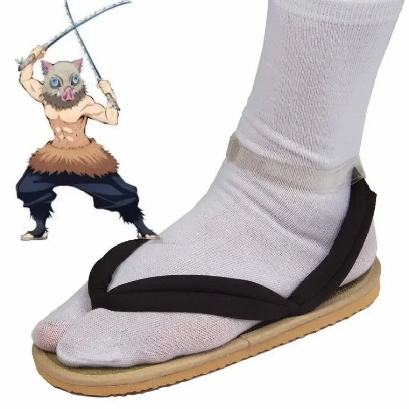 Chaussures de Cosplay Demon Slayer – Sandales traditionnelles japonaises